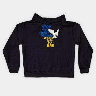 Stop the fight! Kids Hoodie